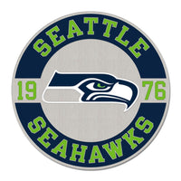 Seattle Seahawks Established Collector Enamel Pin Jewelry Card