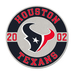 Houston Texans ESTABLISHED Collector Enamel Pin Jewelry Card