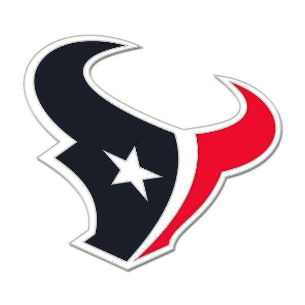 Houston Texans Collector Enamel Pin Jewelry Card