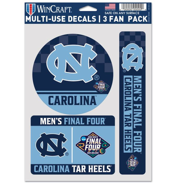 Wholesale-Final Four - Midwest Champ North Carolina Tar Heels MENS FINAL FOUR PA Multi Use 3 FAN PACK