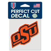 Wholesale-Oklahoma State Cowboys Perfect Cut Color Decal 4" x 4"