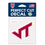 Wholesale-Virginia Tech Hokies Perfect Cut Color Decal 4" x 4"