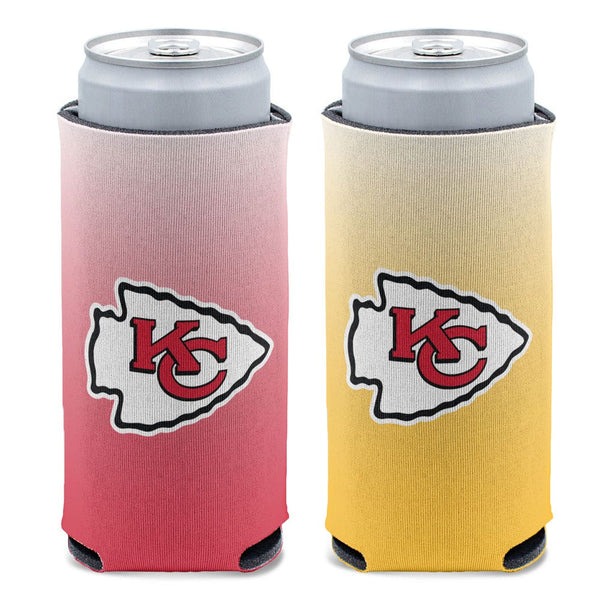 Kansas City Chiefs Color Drip 12 oz Slim Can Cooler