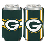 Green Bay Packers Team Stripes Can Cooler 12 oz.