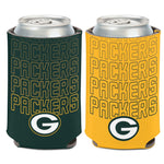Green Bay Packers Word Waterfall Can Cooler 12 oz.
