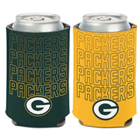 Green Bay Packers Word Waterfall Can Cooler 12 oz.