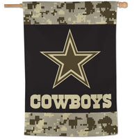 Dallas Cowboys DIGI CAMO Vertical Flag 28" x 40"