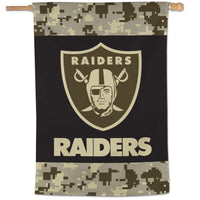 Las Vegas Raiders DIGI CAMO Vertical Flag 28" x 40"