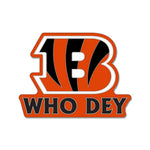 Cincinnati Bengals slogan Collector Enamel Pin Jewelry Card