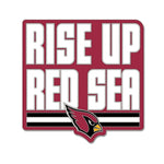 Arizona Cardinals slogan Collector Enamel Pin Jewelry Card