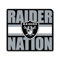 Las Vegas Raiders slogan Collector Enamel Pin Jewelry Card