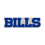 Buffalo Bills wordmark Collector Enamel Pin Jewelry Card