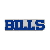 Buffalo Bills wordmark Collector Enamel Pin Jewelry Card