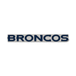Denver Broncos wordmark Collector Enamel Pin Jewelry Card