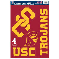 Wholesale-USC Trojans Multi-Use Decal 11" x 17"