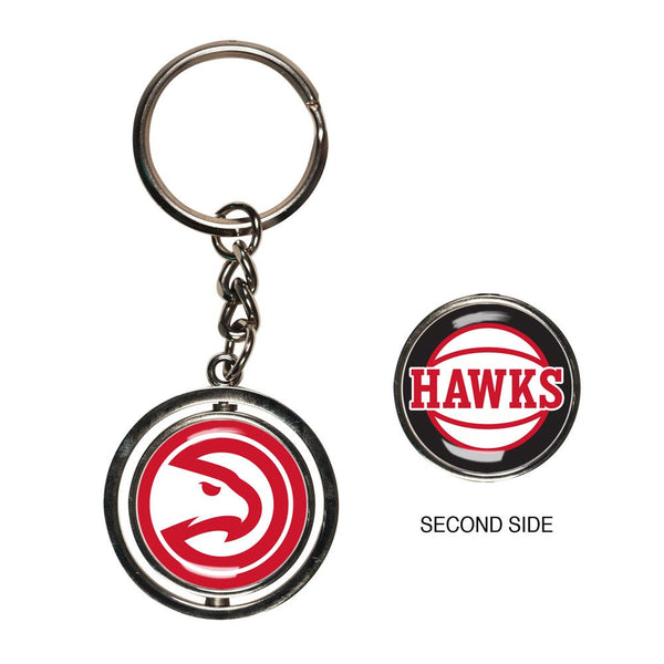 Atlanta Hawks Spinner Key Ring