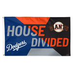Los Angeles Dodgers / San Francisco Giants Flag - Deluxe 3' X 5' House Divided MLB
