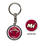 Miami Heat Spinner Key Ring
