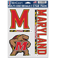 Maryland Terrapins Multi Use 3 Fan Pack