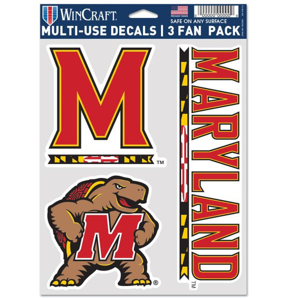 Wholesale-Maryland Terrapins Multi Use 3 Fan Pack