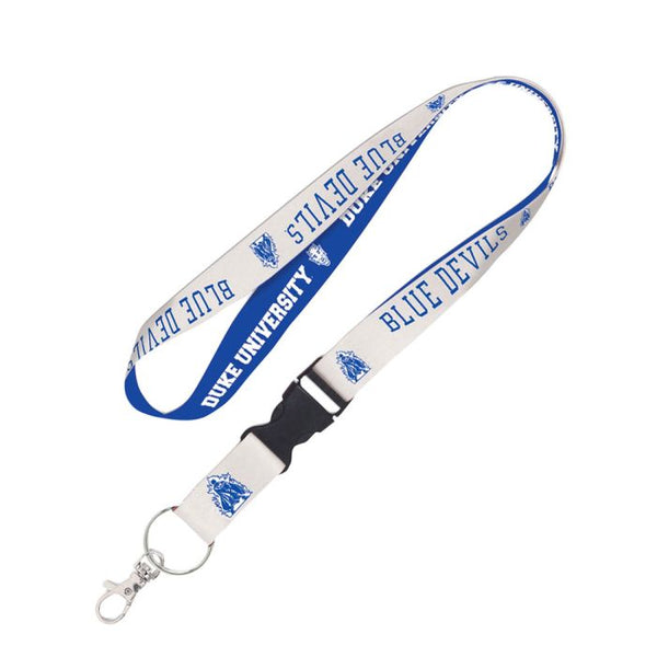 Wholesale-Duke Blue Devils /College Vault Lanyard w/detachable buckle 1"