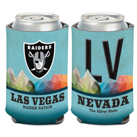 Las Vegas Raiders State Plate Can Cooler 12 oz.