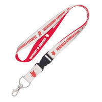 Wholesale-Nebraska Cornhuskers /College Vault Lanyard w/detachable buckle 1"