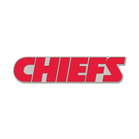 Kansas City Chiefs wordmark Collector Enamel Pin Jewelry Card