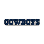 Dallas Cowboys wordmark Collector Enamel Pin Jewelry Card