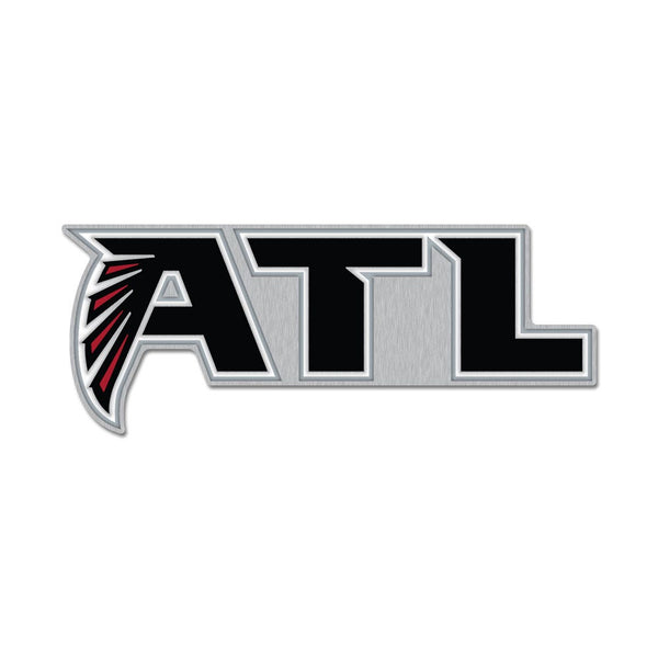 Atlanta Falcons Secondary Collector Enamel Pin Jewelry Card
