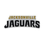 Jacksonville Jaguars wordmark Collector Enamel Pin Jewelry Card