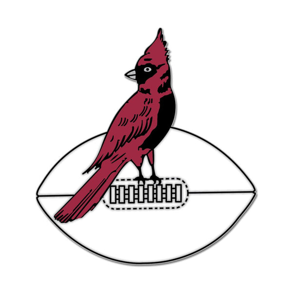 Arizona Cardinals retro Collector Enamel Pin Jewelry Card
