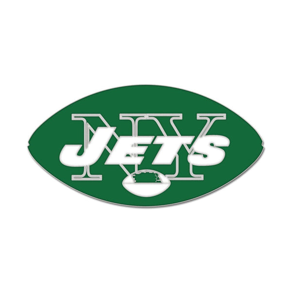 New York Jets retro Collector Enamel Pin Jewelry Card