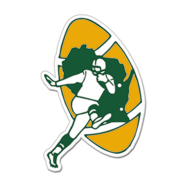 Green Bay Packers Collector Enamel Pin Jewelry Card