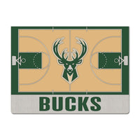 Milwaukee Bucks Court Collector Enamel Pin Jewelry Card