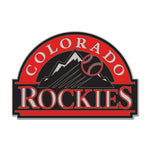 Colorado Rockies Black / Orange Collector Enamel Pin Jewelry Card