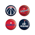 Washington Wizards Button 4 Pack 1 1/4" Rnd