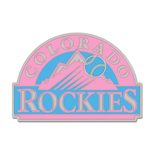 Colorado Rockies Collector Enamel Pin Jewelry Card