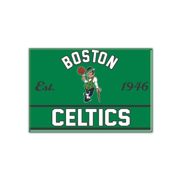 Boston Celtics Metal Magnet 2.5" x 3.5"