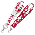 Wholesale-Oklahoma Sooners Lanyard Key Strap 1"