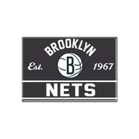 Brooklyn Nets Metal Magnet 2.5" x 3.5"