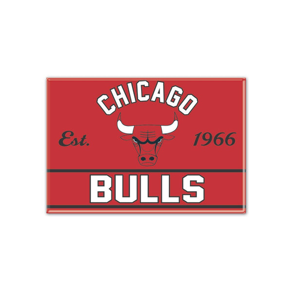 Chicago Bulls Metal Magnet 2.5" x 3.5"