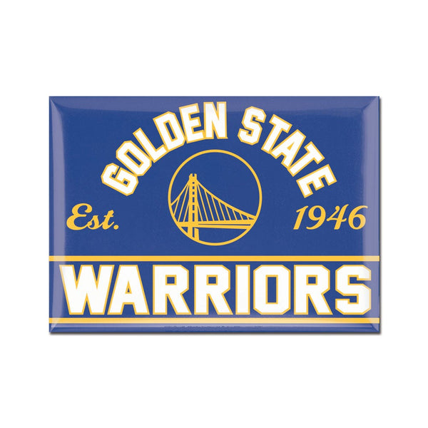Golden State Warriors Metal Magnet 2.5" x 3.5"