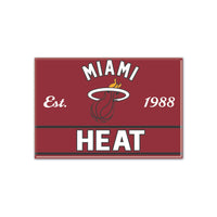 Miami Heat Metal Magnet 2.5" x 3.5"