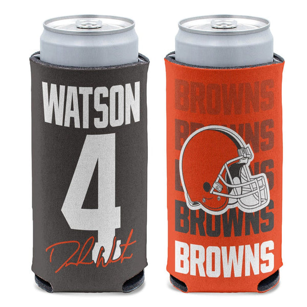Cleveland Browns 12 oz Slim Can Cooler Deshaun Watson