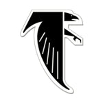 Atlanta Falcons Retro Collector Enamel Pin Jewelry Card