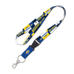 South Dakota State Jackrabbits COLOR BLOCK Lanyard w/detachable buckle 1"