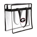 Georgia Bulldogs Clear Tote Bag
