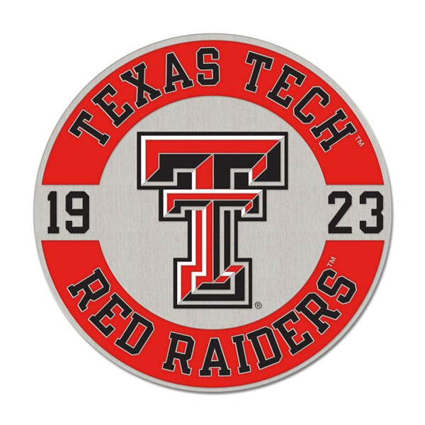 Wholesale-Texas Tech Red Raiders Collector Enamel Pin Jewelry Card