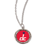 Washington Wizards Necklace w/Charm Jewelry Card